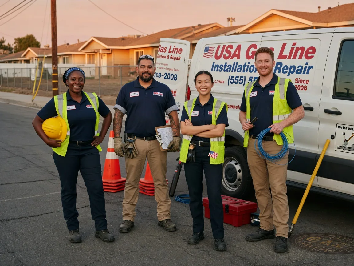 Gas Line Installation company in Rockford, OH